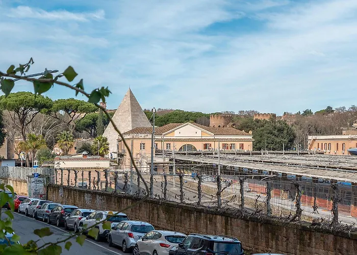 Daire Piramide Metro & Ostiense Station Comfort *